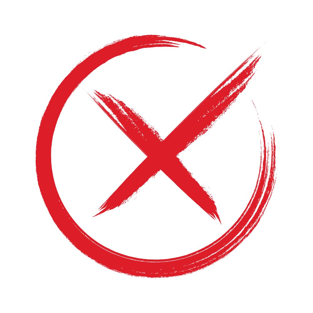 Nein, Objekt nicht bewohnbar